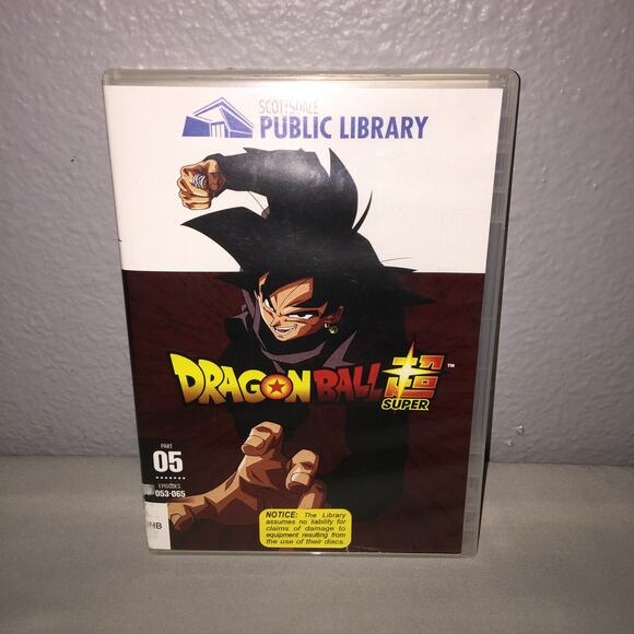 Dvd Used Dragon Ball Super Episodes 53 - 65 2 Disc Lot Scottsdale Public Library - Picture 1 of 6
